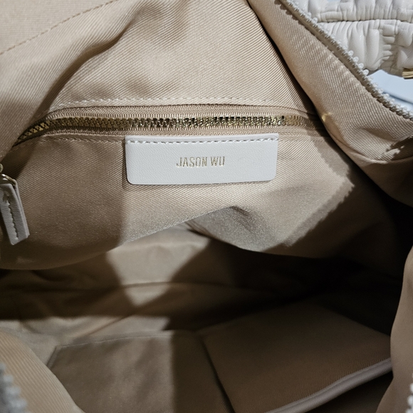 Jason Wu Off White/Cream Vegan Leather Tote - Picture 5 of 8